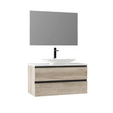 Badkamermeubel Solid Surface Monte Carlo Deluxe 100 centimeter