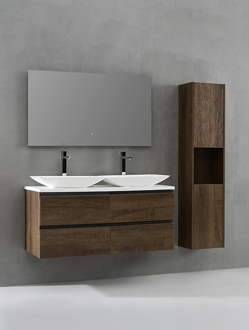 Badkamermeubel Solid Surface Monte Carlo Deluxe 120 centimeter