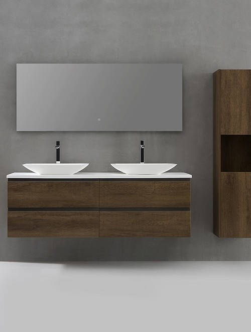 Badkamermeubel Solid Surface Monte Carlo Deluxe 160 centimeter