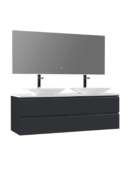 Badkamermeubel Solid Surface Monte Carlo Deluxe 160 centimeter