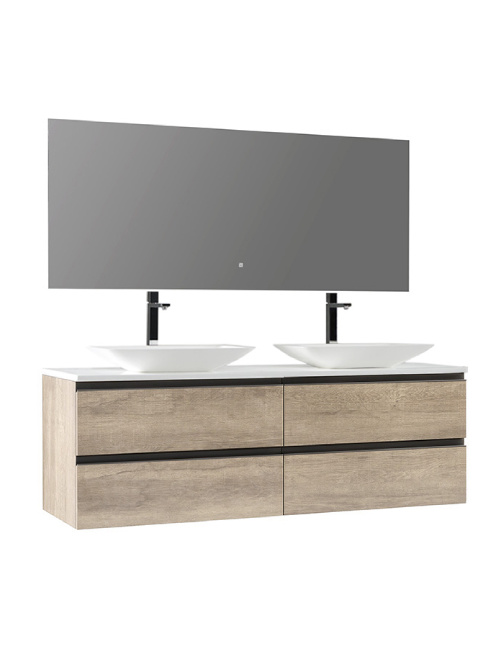 Badkamermeubel Solid Surface Monte Carlo Deluxe 160 centimeter