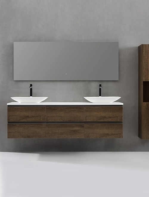 Badkamermeubel Solid Surface Monte Carlo Deluxe 180 centimeter