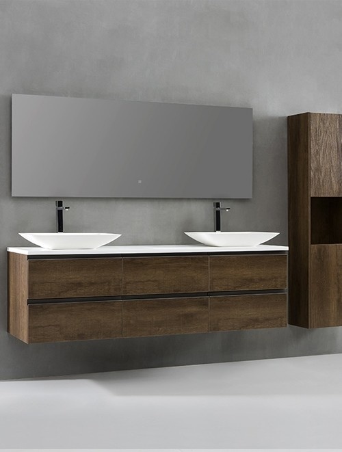 Badkamermeubel Solid Surface Monte Carlo Deluxe 180 centimeter