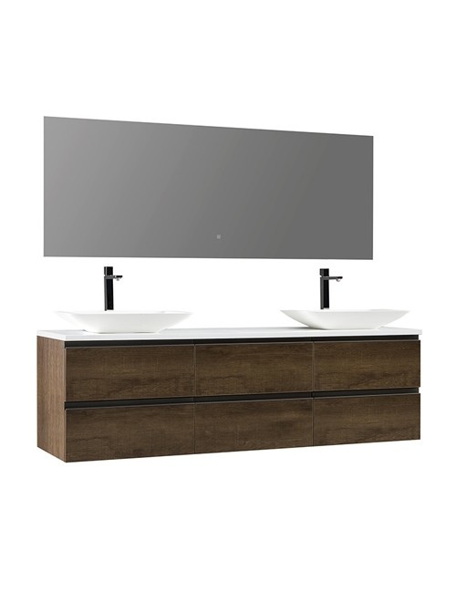 Badkamermeubel Solid Surface Monte Carlo Deluxe 180 centimeter