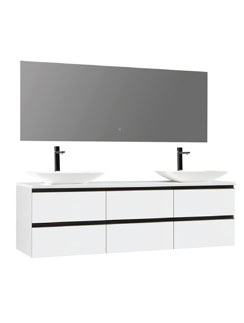 Badkamermeubel Solid Surface Monte Carlo Deluxe 180 centimeter