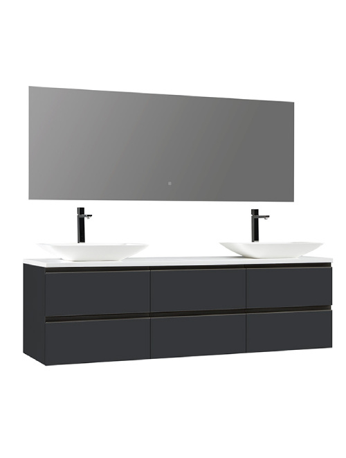 Badkamermeubel Solid Surface Monte Carlo Deluxe 180 centimeter