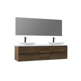 Badkamermeubel Solid Surface Monte Carlo Deluxe 200 centimeter