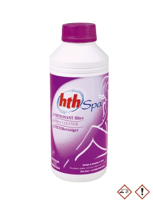 HTH Whirlpool Spa Chemie Filter Cleaner 1 Liter