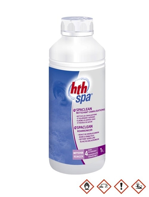 HTH Whirlpool Spa Chemie SpaClean leidingen reiniger