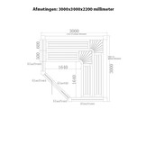 Sauna AWT 1501 Red Cedar