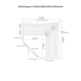 Sauna AWT 1501 Red Cedar