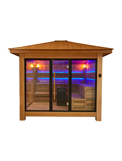 Buitensauna AWT LT1416