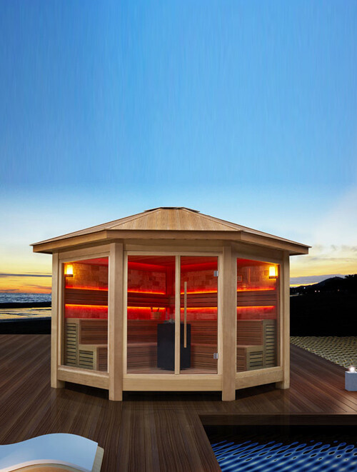 Buitensauna AWT LT1501