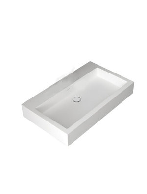 StoneArt Solid Surface Wastafel LP4508ZK (zonder kraangat)