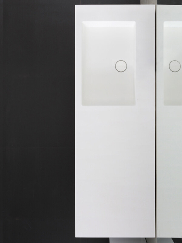 Wastafel Set LP4514L Zonder Kraangat Solid Surface 140 centimeter