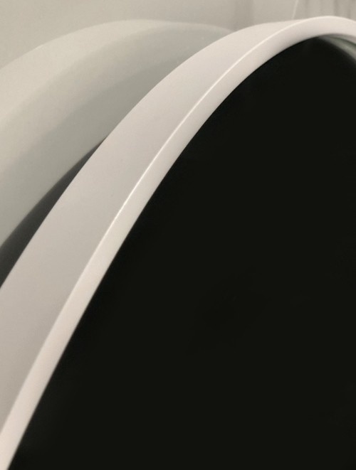 Belgairo Led Spiegel Rond Mat Wit