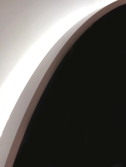 Belgairo Led Spiegel Rond Mat Wit