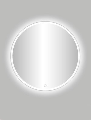 Belgairo Led Spiegel Rond Mat Wit