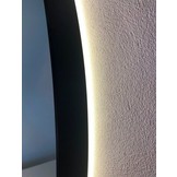 Belgairo Led Spiegel Rond Gun Metal