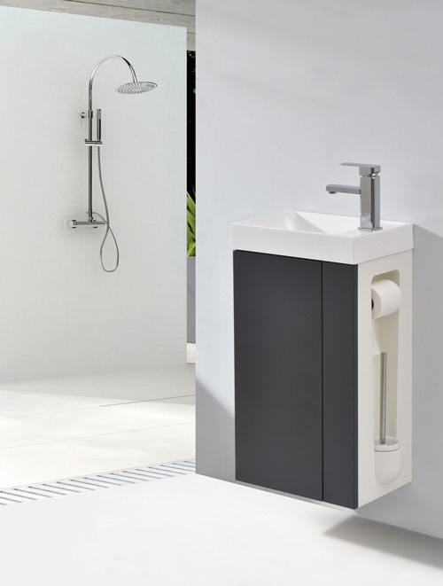 Fonteinmeubel Small 40 Mat Antraciet