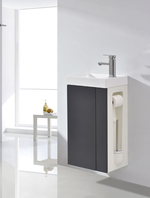 Fonteinmeubel Small 40 Mat Antraciet