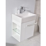 Fonteinmeubel Small 50 Mat Wit