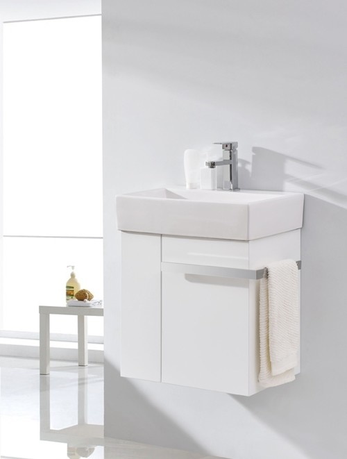 Fonteinmeubel Small 50 Mat Wit