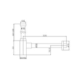 StoneArt Sifon PX030P Zwart