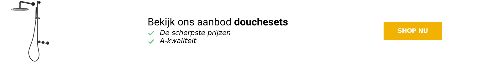 Doucheset banner