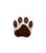 Perle paw Marron