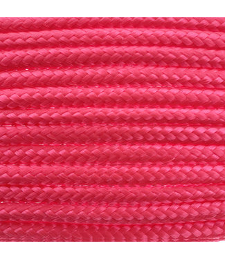 123Paracord Paracorde 275 2MM Rose Neon