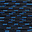 123Paracord Paracorde 425 type II Electric Bleu