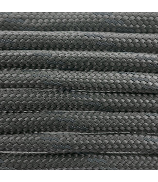 123Paracord Paracorde 550 type III Steel Gris Reflective
