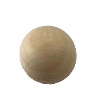 123Paracord Wooden Ball for Monkey Fist. Diameter: 25 mm