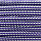 123Paracord Paracorde 550 type III Violet Argent Stripes