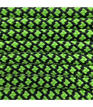 123Paracord Paracorde 550 type III Neon Vert Diamond