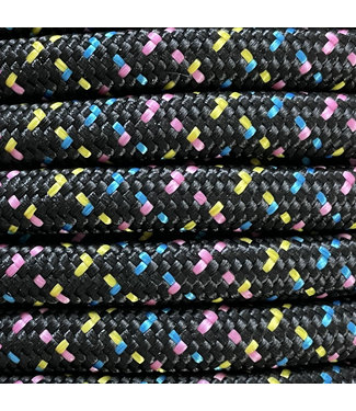 Achetez la corde 10MM PPM noire auprès de l'expert - 123Paracord