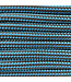 Paracorde 550 type III Fonce Cyan / Hazelnut Marron Stripes