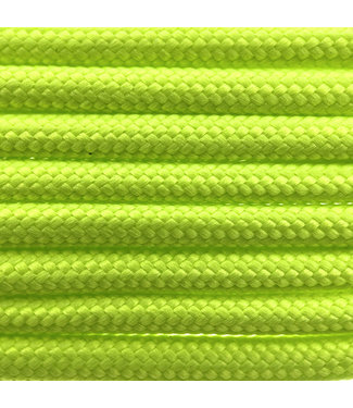 123Paracord Paracorde 550 type III Fluor Vert (PES)