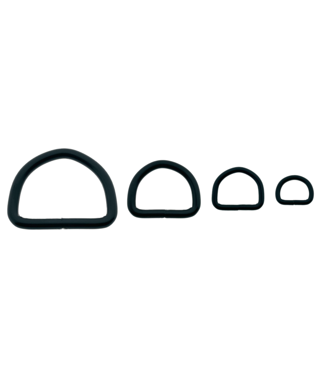 D-Anneau 16 X 3MM Noir