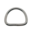 123Paracord D-Anneau 40 X 5MM Inoxydable