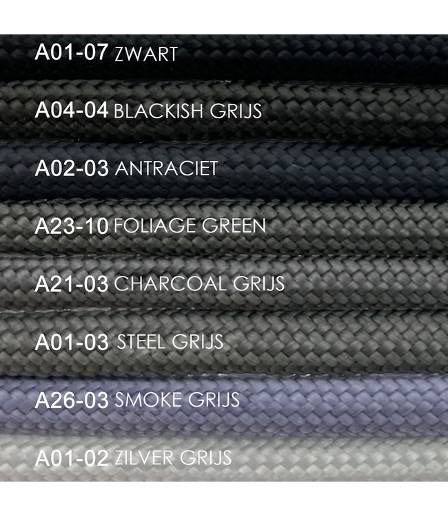 Paracorde 550 type III Argent Gris