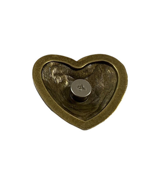 Concho heart bronze 30MM