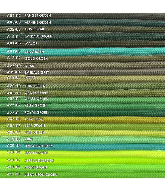 Paracorde 550 type III Olive (PES)