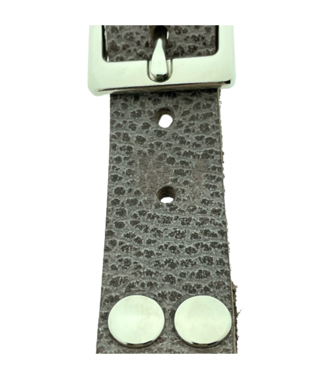 Adaptateur en cuir de buffle 25MM Motif Marron