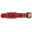 123Paracord Adaptateur Biothane 25MM Rouge/Antique Bronze