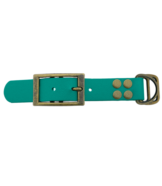 Adaptateur Biothane 25MM Teal/Antique Bronze