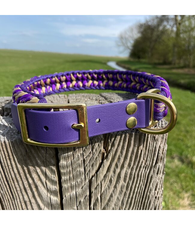 Adaptateur Biothane 25MM Violet/Brass