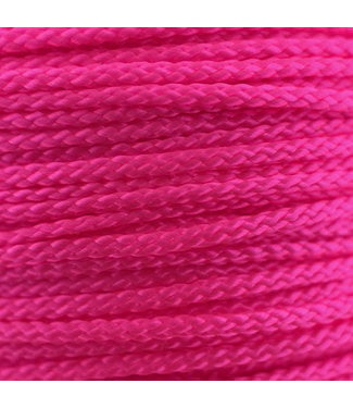 123Paracord Microcord 1.4MM Ultra neon rose