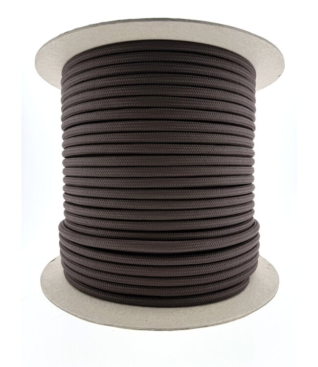8MM PPM Corde Donker bruin